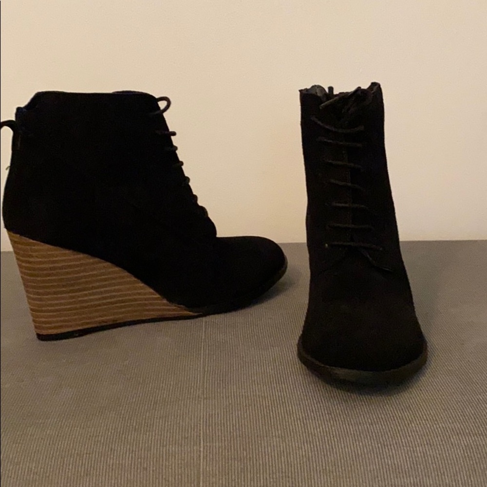 Wedge Booties